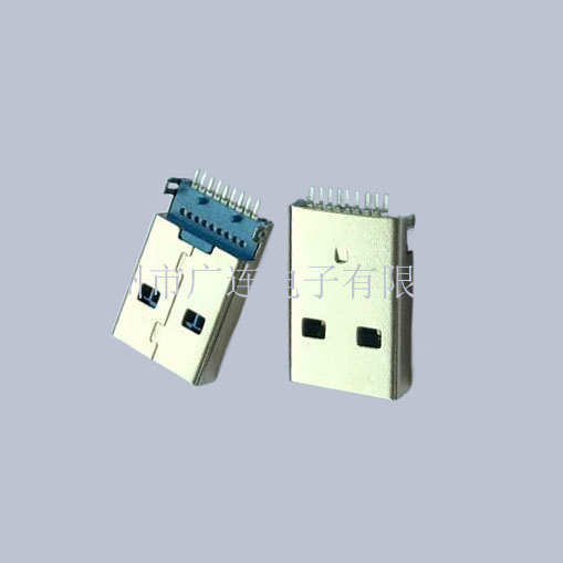 USB3.0AM90度沉板